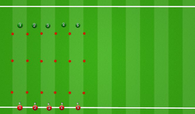 Football/Soccer Session Plan Drill (Colour): Animation 1