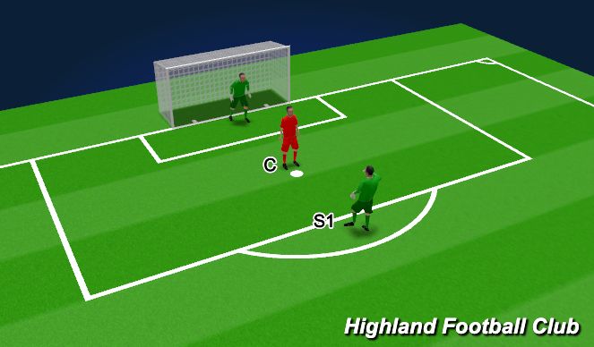 Football/Soccer Session Plan Drill (Colour): Screen 3