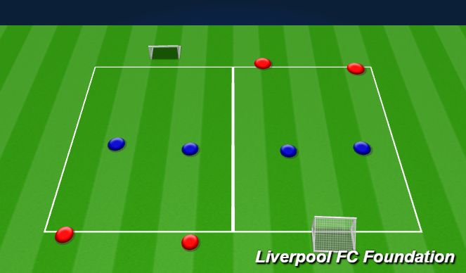 Football/Soccer Session Plan Drill (Colour): Screen 1