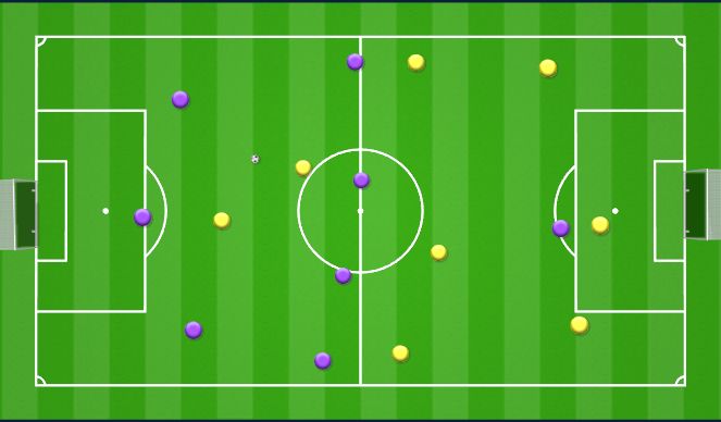 Football/Soccer Session Plan Drill (Colour): Game