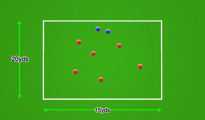 Football/Soccer Session Plan Drill (Colour): Freeze Tag