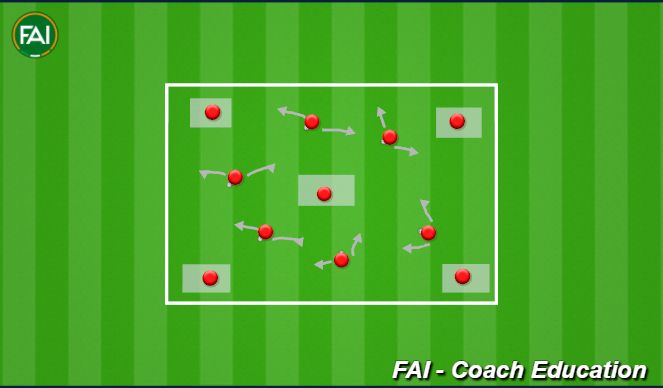 Football/Soccer: Corofin (Technical: Dribbling and RWB, Academy Sessions)