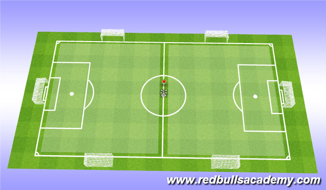 Football/Soccer Session Plan Drill (Colour): Free play