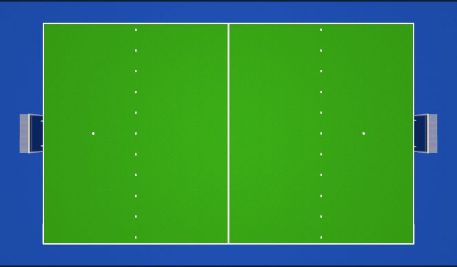 Hockey Session Plan Drill (Colour): Play 1