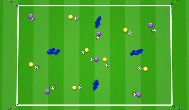 Football/Soccer Session Plan Drill (Colour): Screen 1