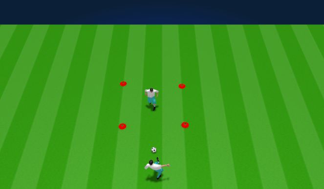 Football/Soccer Session Plan Drill (Colour): Screen 1