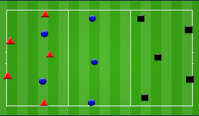 Football/Soccer Session Plan Drill (Colour): Possession: 5v5+5