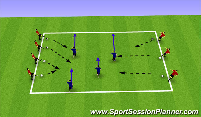 Football Soccer JASA Spark 4 Technical Attacking skills 